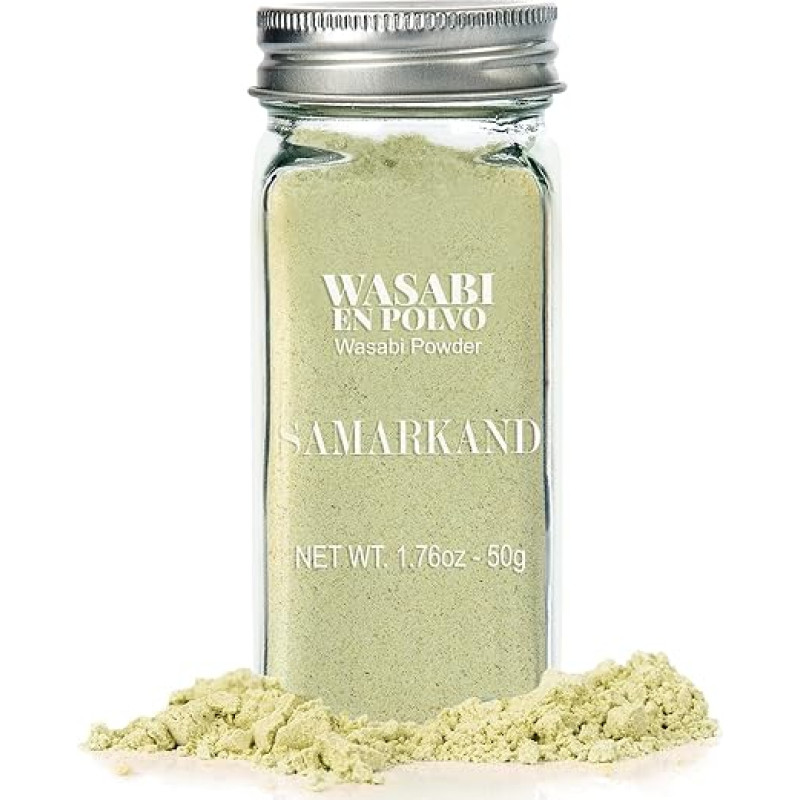 Wasabi milteliai, 50 g, Wasabi milteliai