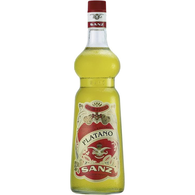 Sanz Bananensirup Flasche mit 1 Liter