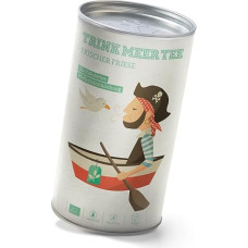 Trink Meer Tee FRESH FRIESE Organic Herbal Tea Peppermint Mix Organic Peppermint Tea Loose Tea in Tea Tin Gift I 50 g