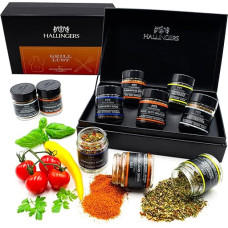 Hallingers Grilllust - Spice Gift Set Grilling Handmade, 5 Spices from Around the World (Set) - Advent Calendar Novelties & Advent Calendar Filling | New Home Retirement Recovery