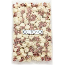 GUSTONE. Tartufini dolci bianco | 140 pieces each 7 g | Antica Torroneria Piemontese | Chocolate truffle with white chocolate | 1 kg bulk pack as a gift