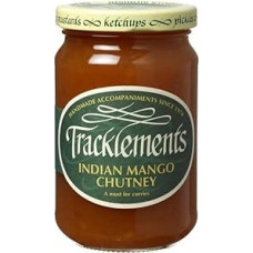 Tracklements Indiškas mangų čatnis (335g) - pakuotė su 2