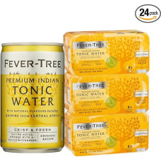 Fever Tree Fever-Tree Premium indiškas tonizuojantis vanduo 24 skardinės po 150 ml, 3622640