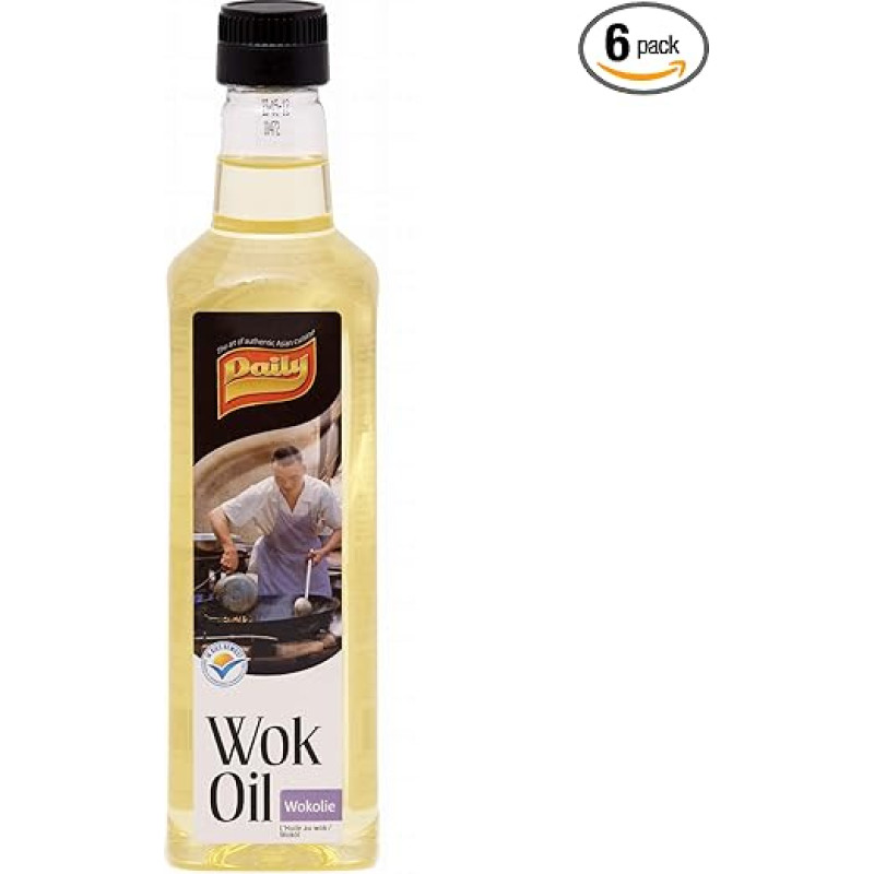 DAILY - Wok Öl, 6 pakuotės (6 X 500 ML)