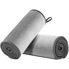 Baseus Mikropluošto rankšluostis automobiliui džiovinti iš mikropluošto 40x40 cm pilkos spalvos - 2 vnt.