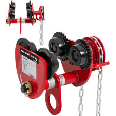 Steinberg Systems Pakabinamas sijos krano vežimėlis su grandine 3m 1000kg 1T