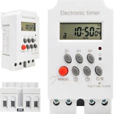 Retoo Programatoriaus įjungimo / išjungimo bėgių laikmatis 30 LCD programų