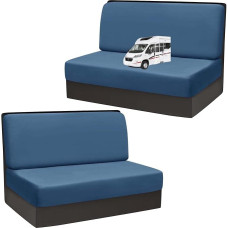 RV Dinette pagalvių dangteliai 2/4 dalys, kemperio pagalvių dangteliai, sėdynių pagalvių dangteliai, aksomo sofos sėdynių pagalvių dangteliai, elastingi skalbiami suolų dangteliai, sofos baldų apsaugos apsauginiai dangteliai RV
