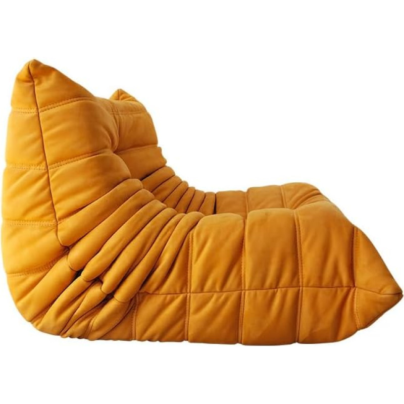 Sofos ir sofos Tinginė sofa Wohnzimmer und Schlafzimmer Mehrzweck-Lazy Balcony Leisure Lounge Modernes, einfaches Einzelsofa für Wohnzimmer, Eckschlafzimmer, Salon, Büro