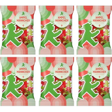 Ampelmann Ampelmännchen Fruit Gummies 6 x 200 g Pack of 6