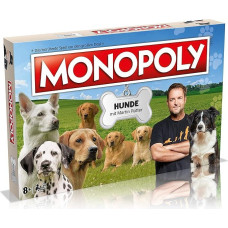 Winning Moves Monopoly Dog Edition - Monopolio žaidimas gerbėjams - Šeimos žaidimai Strateginiai stalo žaidimai šunims - 2+ žaidėjai nuo 8+ metų - vokiečių kalba