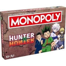 Winning Moves Monopoly Hunter x Hunter Edition - Monopolio žaidimas gerbėjams - Šeimos žaidimai Strateginiai stalo žaidimai Hunter x Hunter - 2+ žaidėjai nuo 12+ metų - vokiečių kalba