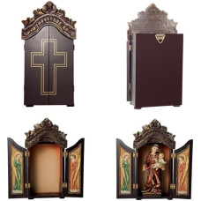 DRW figūrinė spintelė su dekoruotomis durelėmis, skirta pakabinti 10 x 6 x 21 cm derva Įvairios spalvos 10 x 6 x 21 cm