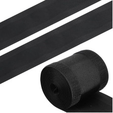 DOITOOL Cable Bridge Carpet, Cable Duct Floor, Cable Protection Strips, Cable Management for Office and Commerce, Trip Protection, 6 m Sold by the Metre, Black