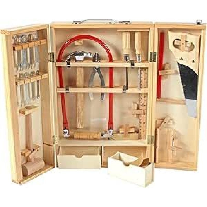 ARMOIRE BOIS VRAIS OUTILS
