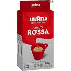 Lavazza Coffee Qualità Rossa Ground Bean Coffee (12 x 250 g)