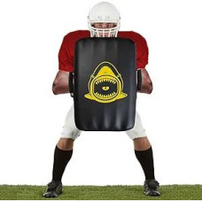 ZHUYNXIR Pripučiamas treniruočių blokatorius padas Bokso treniruotės Futbolo krepšinio blokatorius krepšys Futbolas Lakrosas Ledo ritulys Kovos menai Kikboksas