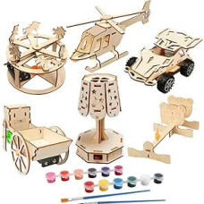 STEM Spielzeug für Kinder, Wissenschafts-Experimente und Ingenieur-Kits, Roboter-Auto-Baumodellbauer-Set, Wissenschaftsspielzeug für Jungen und Mädchen, Aktivitäts-Pädagogisches Spielzeug