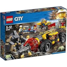 LEGO City 60186 Kalnakasybos sunkusis gręžtuvas