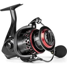 Wasserbeständige Spinnrolle, Angelrolle mit maximaler Zugkraft von 17,6 lb for das Barsch- und Hechtangeln