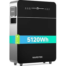 5.12kW Venus-E 3.0 New Vesion Balcony elektrinė Atmintis 0% PVM, mažesnė. Lengvesnis. Efektyvesnė. Per metus sutaupoma 1 310 EUR. MARSTEK kintamosios srovės energijos kaupimo sistema 