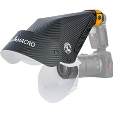 Makrofotografijos blykstės minkštųjų dėžučių difuzoriaus rinkinys, skirtas makrofotografijai su juvelyriniais dirbiniais ir vabzdžiais, nešiojamasis blykstės difuzoriaus minkštųjų dėžučių rinkinys, suderinamas su visais makroobjektyvais, priartinimo objek