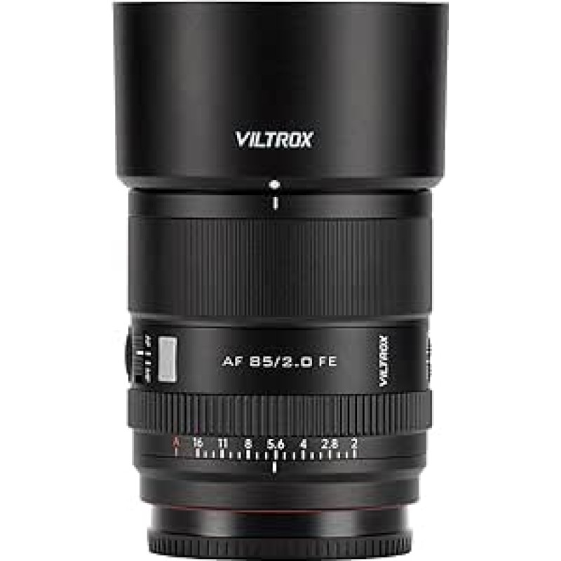 VILTROX AF 85mm F2.0 EVO fotoaparato objektyvas, skirtas 