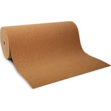 Metrais parduodami kamštienos lakštai - taip pat XXL dydžio, kamštienos ritinys - daug storių - garso ir šilumos izoliacija, amortizuoja smūgius, be formaldehidų - kamštienos kilimėlis kamštienos ritinys