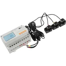 Solar Electricity Meter Three-Phase Bidirectional Energy Meter with Zero Export DTSD1352 220 V/380 V RS485 Modbus RTU (RS485-MODBUS, 80A)