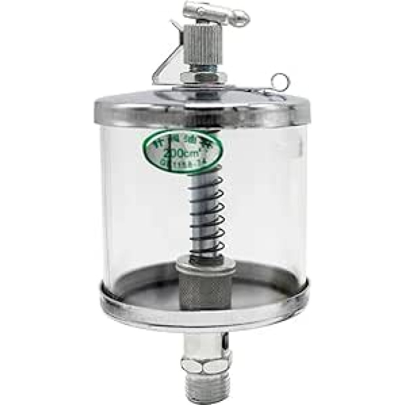 M8 M10 M12 M14 M16 metrinis atraminis įtaisas Ölbecher Sicht Tropföler Öler Werkzeugmaschinen(M14x1.5-25ML)
