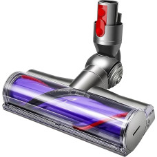 Šepetys, suderinamas su Dyson V7 V8 V8 V10 V11 V15 SV10 SV11 SV12 SV14 SV15 SV22 SV25 SV27 SV28 SV37, atsarginė dalis Tiesioginės pavaros valytuvo galvutės turbininis grindų antgalis, priedai Turbo šepetys kietiems