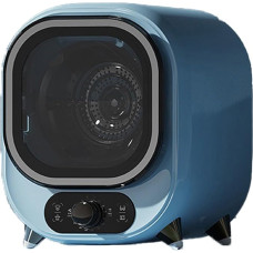 Compact Portable Condensation Dryer, Small Ventilated Condensation Dryer with 0.8 kg Capacity, Stainless Steel Drum, for Worktop or Wall Mounting (D)