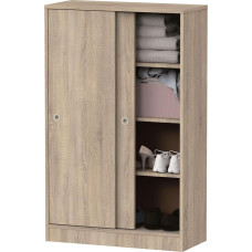 MUEBLES PITARCH | Tibet Collection Multi-Purpose Cabinet Under Sliding Doors for Cleaning Kitchens Galleries Offices 120 x 74 x 33 cm (H x W x D) White
