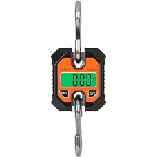 Kranwaage, Tragbare Mikro-Kranwaage 100 kg 250 kg 50 g Industrielle abnehmbare Hängewaage Digitaler Wiegehaken Elektronische Waage Stahlwerkzeug(WH-C07 100KG 50g)