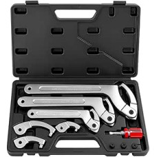 Verstellbarer Schraubenschlüssel Shock Adjustment Tool Hakenschlüssel für Rohre Heizung