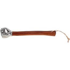 Multifunctional Full Hammer Tool Decorative Fist-Shaped Hammer Small Hammer Model Household Hammer Stainless Steel Hammer Made of Solid Steel Novelty Hammer Silver