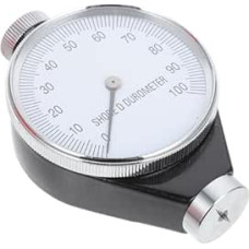 Veemoon Shore D Härteprüfgerät Typ D Tragbares Metall Sklerometer mit Einzelzeiger Polierte Oberfläche für Kunststoff und Gummimaterialien