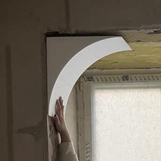 Schaumstoff-Bogen-Set für Innendekoration, 2 Stück, Universal-Bögen, Türverkleidung, Zierleiste für elegante runde Öffnungen