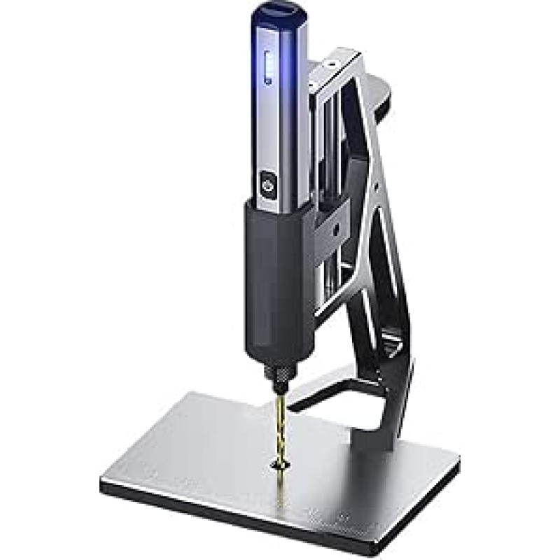 Mini-Bohrmaschine Mit Tischbohrmaschine SDS Mini Plus Akku-Handwerkzeug Bohren For Holz Kunststoff Aluminium Münze, Pro-Serie(SDS Mini Plus Black)