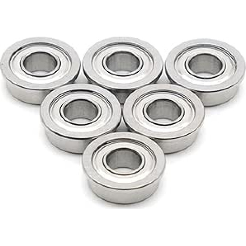 Lager, 10 Stück F693zz F694zz Lager F695zz F698zz ABEC-7 doppelt geschirmte Zoll-Kugellager (10 F698zz),Verbesserte Haltbarkeit(10PC F694ZZ)