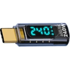 240 W USB-C-Leistungsmessgerät Tester mit LED-Digitalanzeige, 40 Gbit/s Datenübertragung und 8K-Videounterstützung, kompatibel mit USB4-Geräten