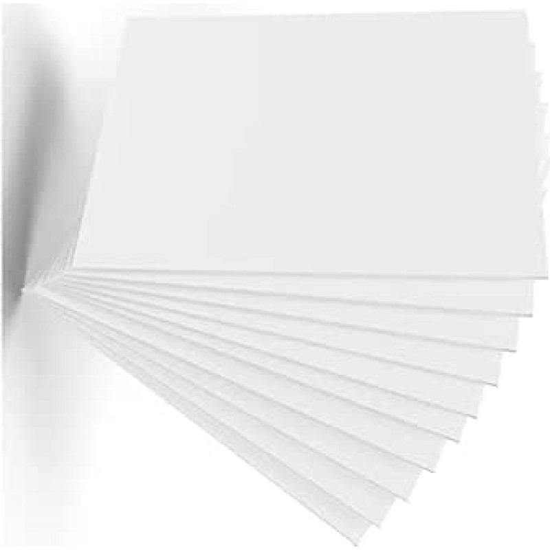 10 vnt. 1 mm plonos 1 mm storio PVC-chaumstoffplatte - lengvesnė medžiaga Bastelarbeiten, DIY-Projekte und Kunstausstellungen(0.1x30x40cm)