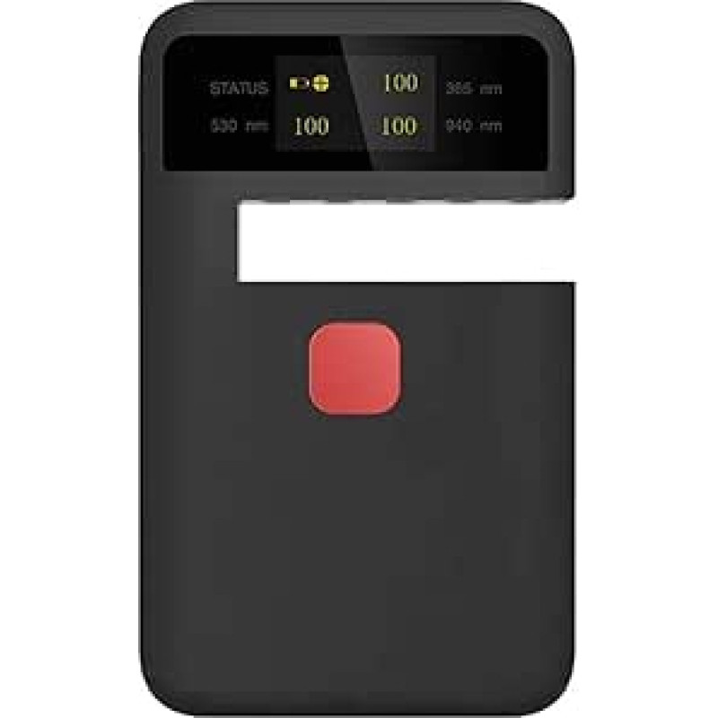Tragbarer Transmissionstester CT-23, UV-, VL- ir IR-transmissionsmesser, Testnauigkeit ± 2%, skirtas Solaolie, Agraolie, Fenster