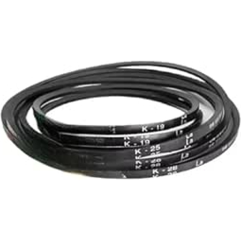 1/2PCS K tipo Vee-gürtel Maschinen Antriebsband antriebsriemen Tischbohrmaschine K14 K15 K17 K18 K19 K20 K23 K24 K25 K26 K27 K28 K29 K30 K31(2vnt, K28-710mm)