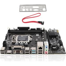 Dpofirs B85 Gaming Motherboard DDR3, CPU Platform for 4th and 5th Generation, CPU Socket LGA 1150, 1600/1333/1066MHZ (RJ45+HDMI+USB 3.0 Interface)