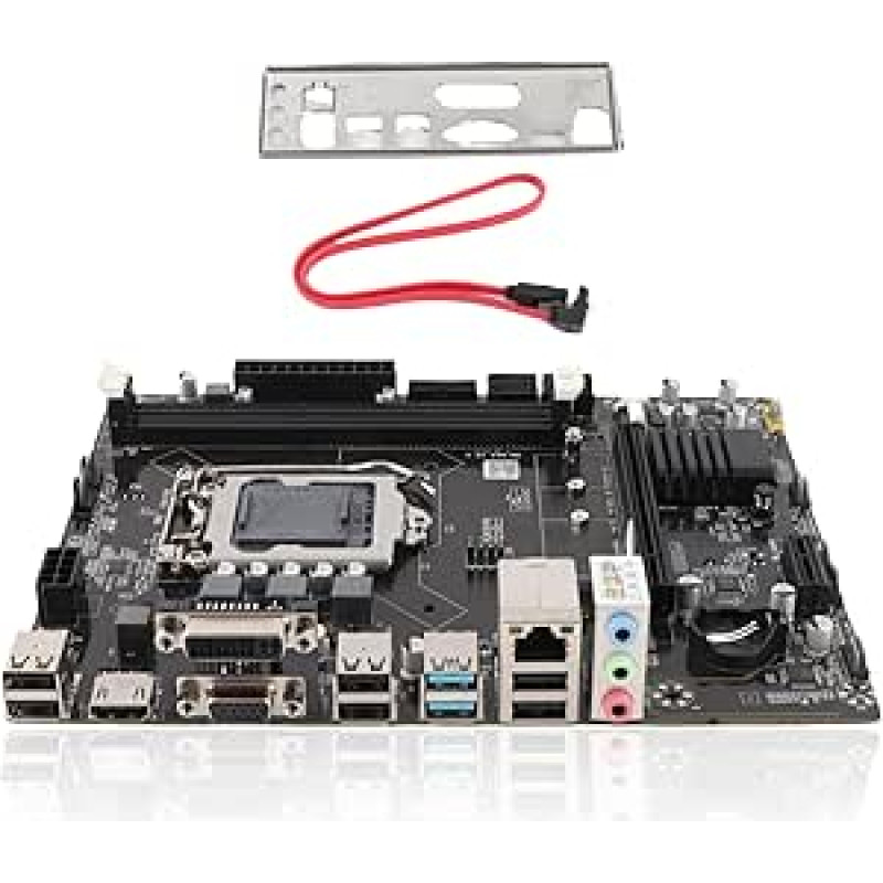 Dpofirs B85 žaidimų pagrindinė plokštė DDR3, 4-osios ir 5-osios kartos procesorių platforma, CPU lizdas LGA 1150, 1600/1333/1066MHZ (RJ45+HDMI+USB 3.0 sąsaja)