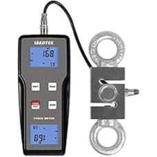 Dinamometras, FM-204-1000K 9800N Zug- und Push-Dynamometer-Tester 3 Einheiten N, KG, LB Kraftmessgerät for den Bau von Hardware-Textil-Tests