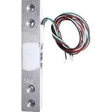 1KG 2KG 5KG 10KG 20KG Wägezelle HX711Elektroninis jutiklis aliumininis legiruoklis su jutikliu (5KG jutiklis)