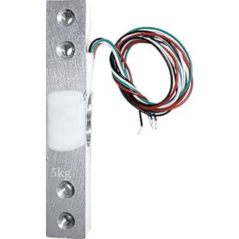 1KG 2KG 5KG 10KG 20KG Wägezelle HX711Elektroninis jutiklis aliumininis legiruoklis su jutikliu (5KG jutiklis)