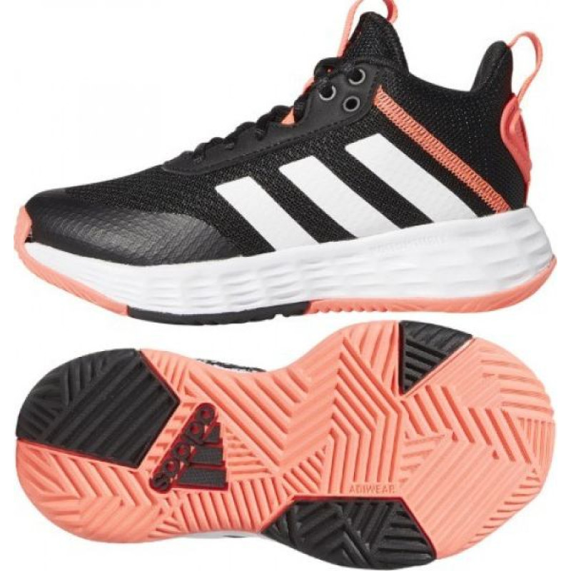 Basketball shoes adidas OwnTheGame 2.0 JR GZ0619 / 39 1/3 / Black